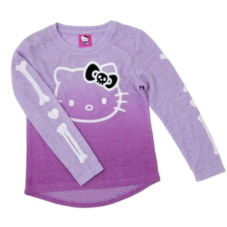 girls purple top shirt sanrio girls purple hello kitty halloween skeleton sweater shirt top girls purple top shirt sanrio girls purple hello kitty halloween skeleton sweater shirt top